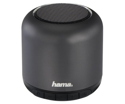 Głośnik bluetooth Hama GŁOŚNIK BT HAMA "STEEL DRUM" Antracyt #